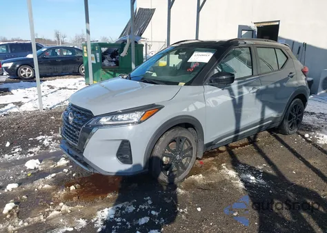 2023 Nissan Kicks Sr Xtronic Cvt z USA, uszkodzony, nr VIN 3N1CP5DV5PL468303